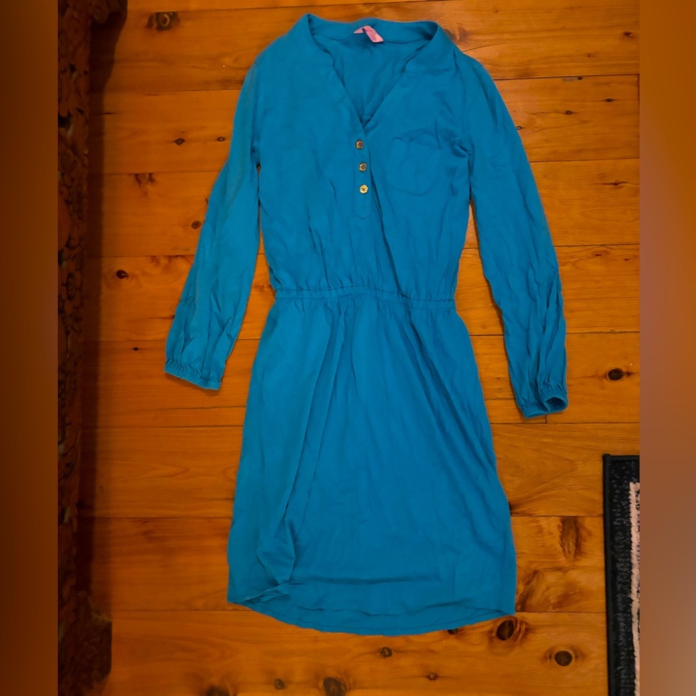 Lilly Pulitzer Turquoise Dress XXS
